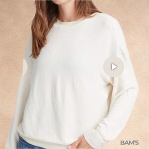 Richer Poorer Bounce Knit Unwind Bone Sweater